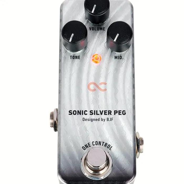 One Control Sonic Silver Peg - Bass Preamp – photo 5
