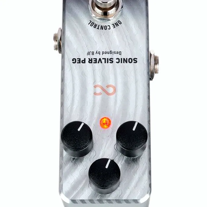 One Control Sonic Silver Peg - Bass Preamp – photo 7