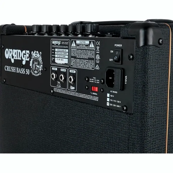 Orange Crush Bass 50 Black Bundle – photo 10