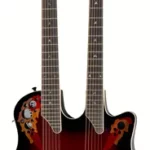 Guitare acoustique Ovation Elite Double Neck CSE225-RRB | Test, Avis & Comparatif