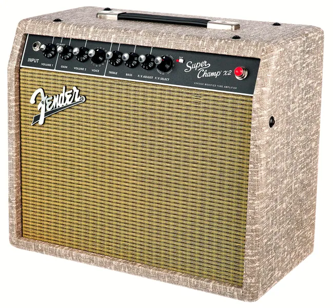 pour guitare électrique Fender Super Champ X2 Fawn Cajun