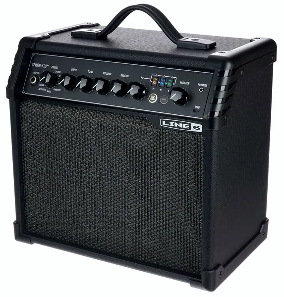 pour guitare électrique Line6 Spider V 20 MkII
