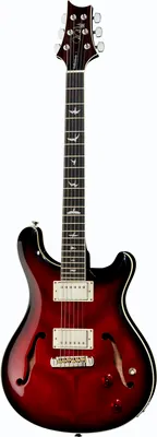 PRS SE Hollowbody FR Fire Red