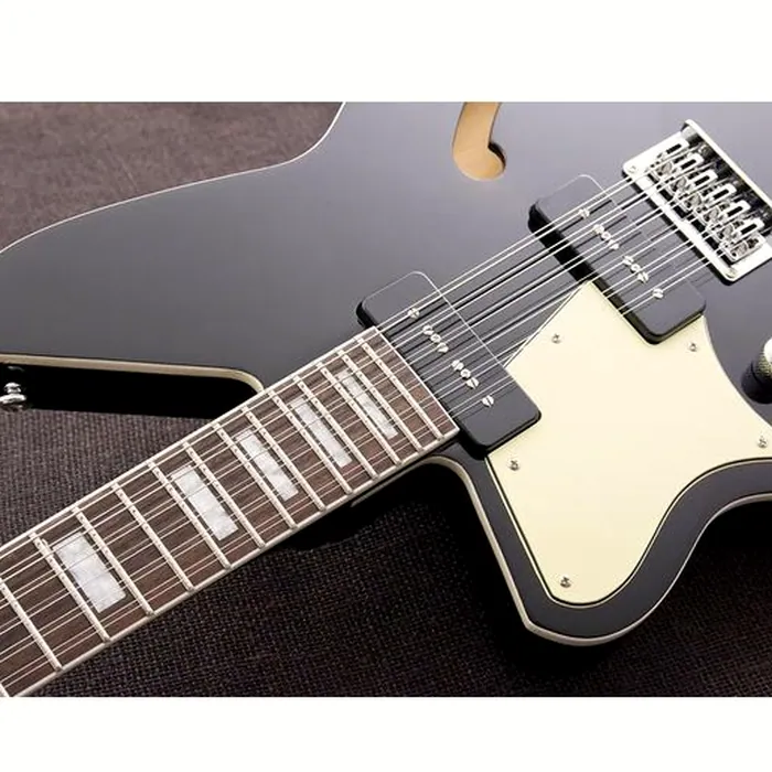 Reverend Airwave 12-String Left MBK – photo 6