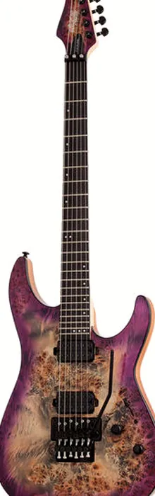 Schecter C-6 Pro FR Aurora Burst
