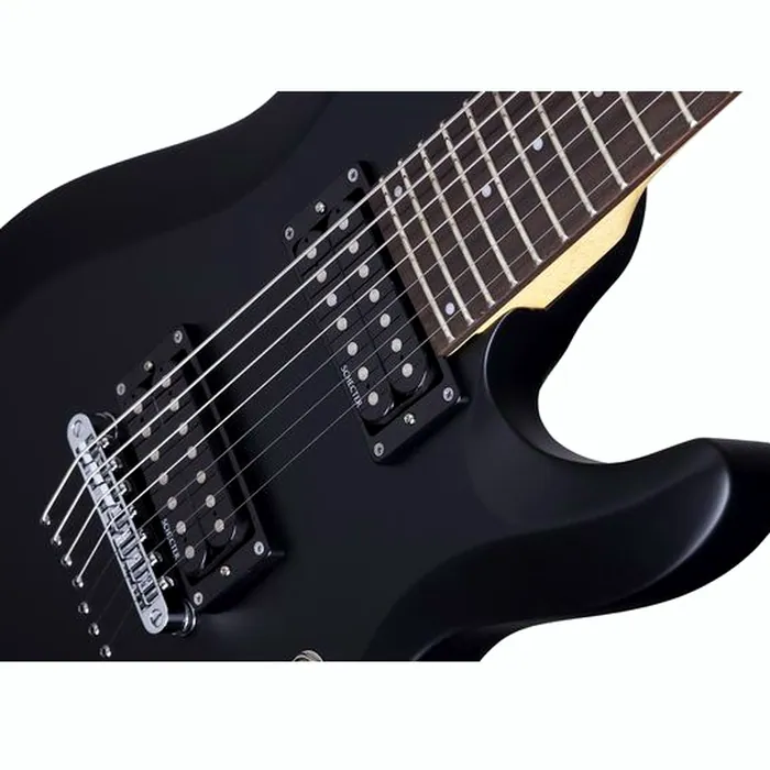 Schecter C-7 Deluxe LH BK – photo 6