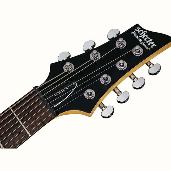 Schecter C-7 Deluxe LH BK – photo 5