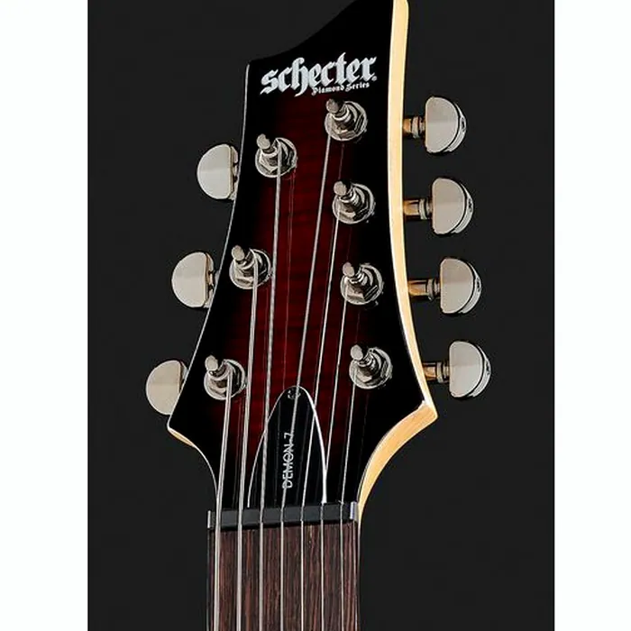 Schecter Demon-7 Crimson Red Burst – photo 8