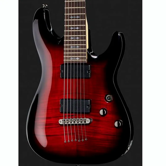 Schecter Demon-7 Crimson Red Burst – photo 6
