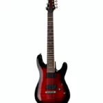 La guitare électrique Schecter Demon-7 Crimson Red Burst , Avis & Test