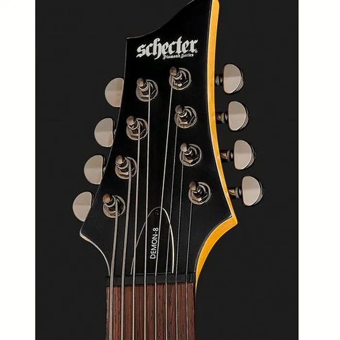 Schecter Demon-8 Aged Black Satin – photo 8