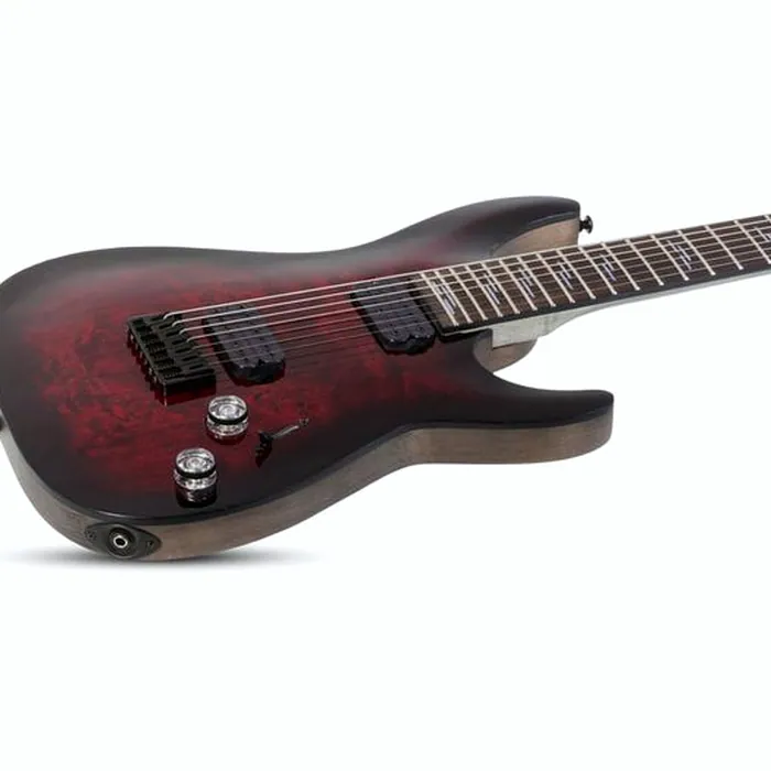 Schecter Omen Elite-7 Black Ch Burst – photo 5