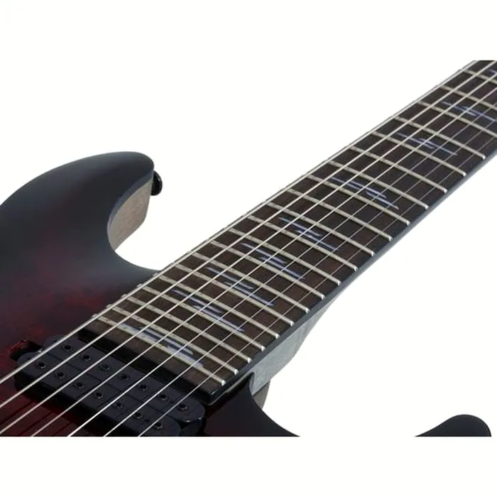 Schecter Omen Elite-7 Black Ch Burst – photo 9