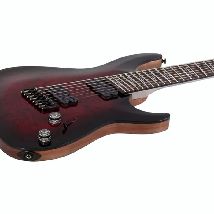 Schecter Omen Elite-7 MS Black Cherry – photo 5