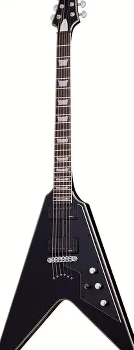 Schecter V -1 Platinum Satin Black