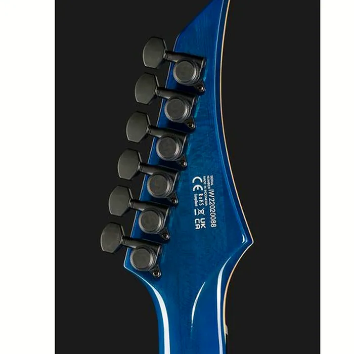 Solar Guitars S1.6AQOB Quilted Ocean Blue Br – photo 9