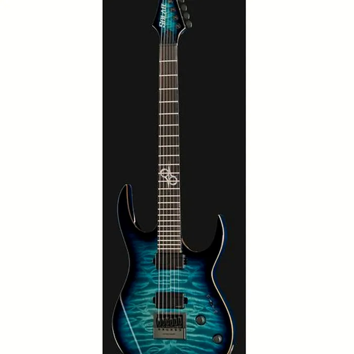 Solar Guitars S1.6AQOB Quilted Ocean Blue Br – photo 4