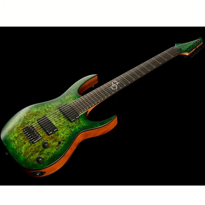 Solar Guitars S1.7AHLB Lime Burst Matte – photo 11