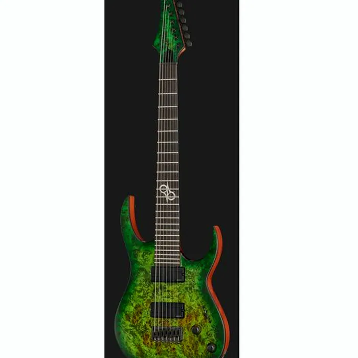 Solar Guitars S1.7AHLB Lime Burst Matte – photo 4
