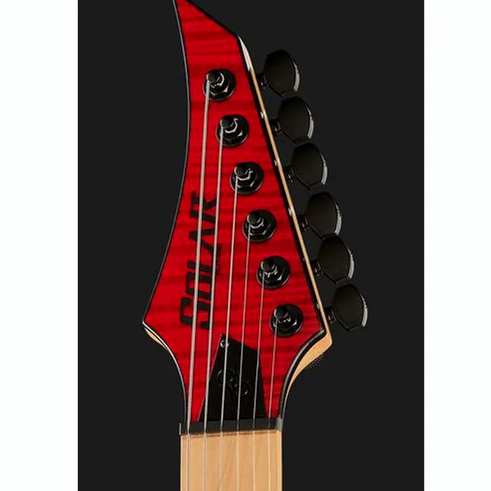 Solar Guitars SB1.6HFBR Flame Blood Red – photo 8