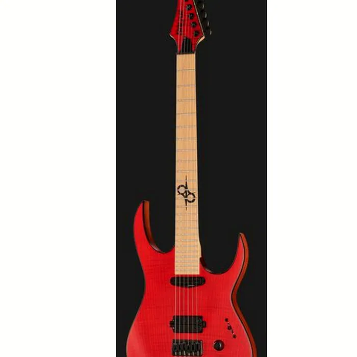 Solar Guitars SB1.6HFBR Flame Blood Red – photo 4
