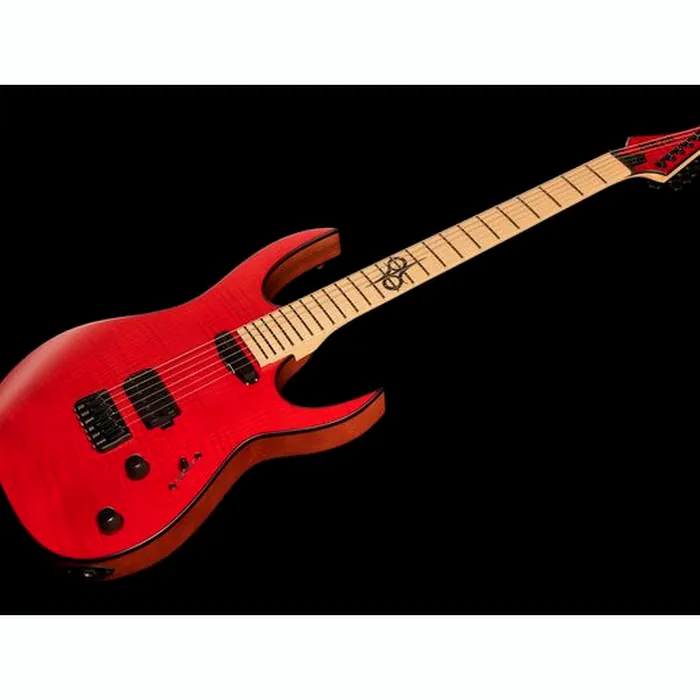 Solar Guitars SB1.6HFBR Flame Blood Red – photo 11