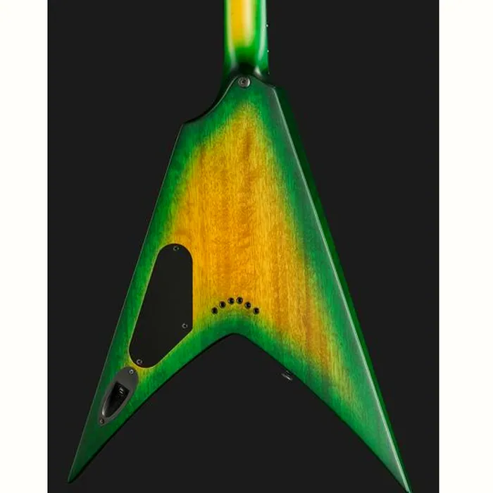 Solar Guitars V2.6LB Flame Lime Burst Matte – photo 7