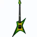 Avis guitare électrique Solar Guitars X1.7FRLB Lime Burst Matte