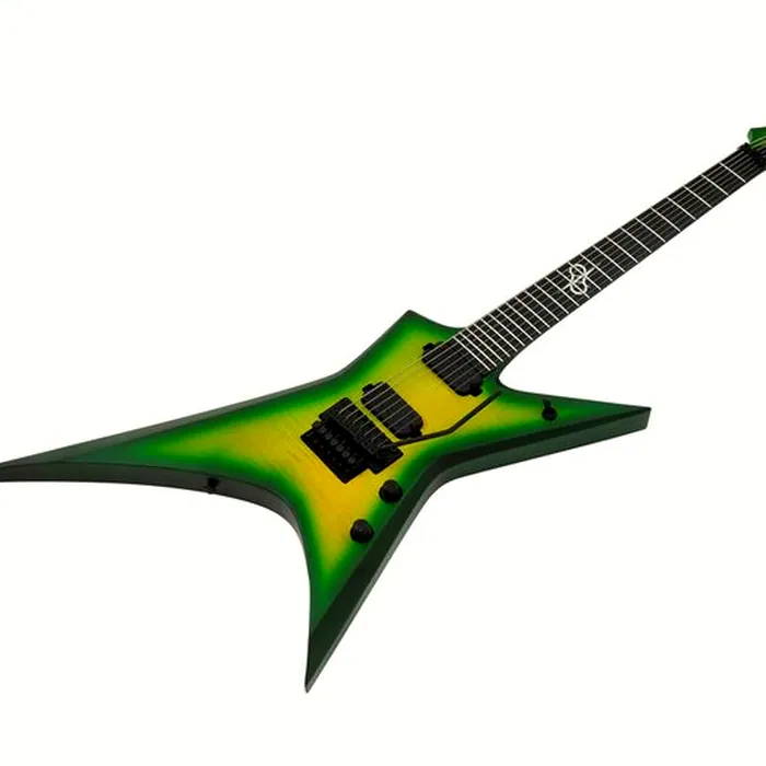 Solar Guitars X1.7FRLB Lime Burst Matte – photo 5