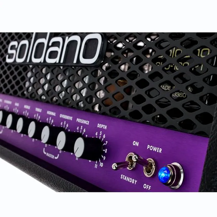 Soldano SLO 100 LTD Purple Panel Head – photo 11