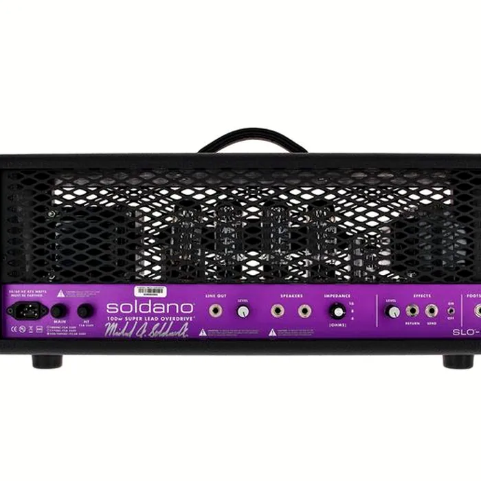 Soldano SLO 100 LTD Purple Panel Head – photo 9