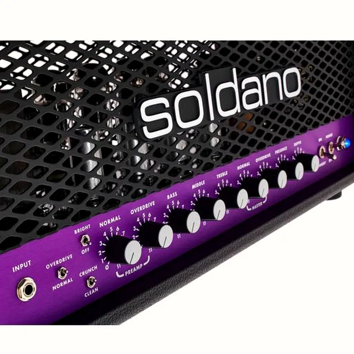Soldano SLO 100 LTD Purple Panel Head – photo 12
