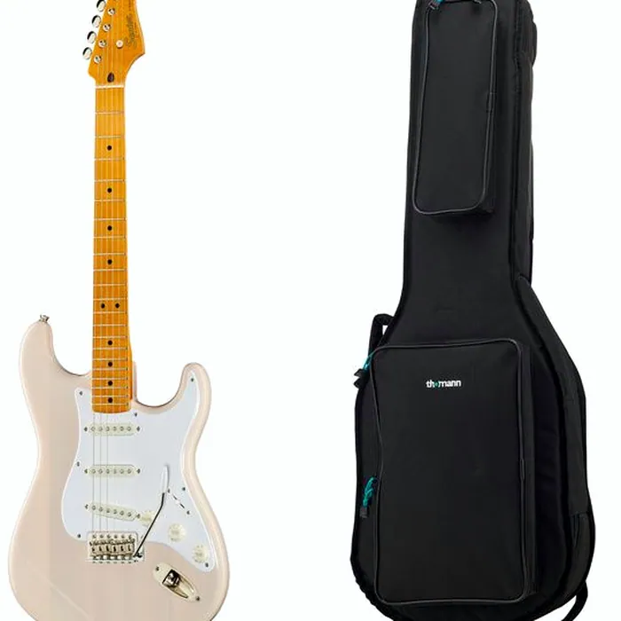 Squier CV 50s Strat MN WHB Bundle – photo 2