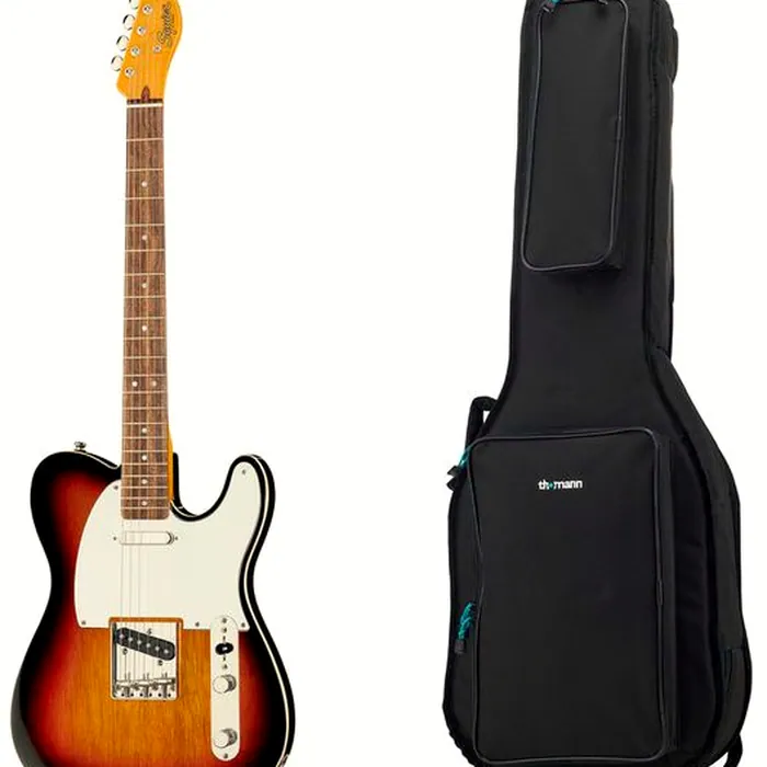 Squier CV 60s Custom Tele 3-SB Bundle – photo 2