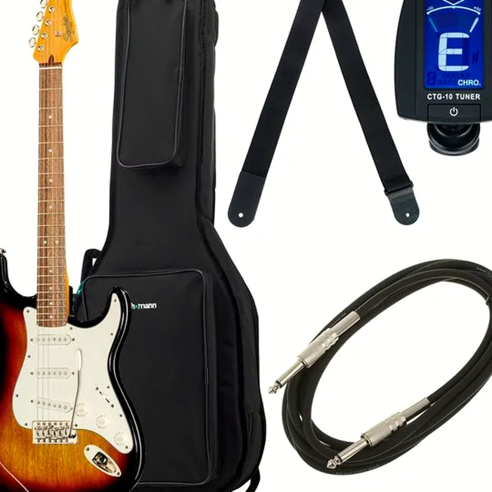 Squier CV 60s Strat 3-SB Bundle – photo 2