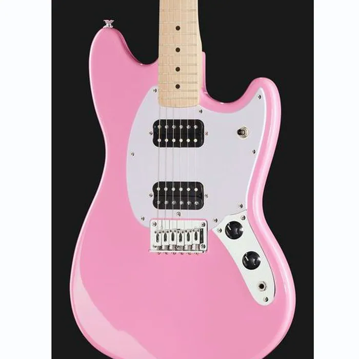 Squier Sonic Mustang HH Flash Pink – photo 6