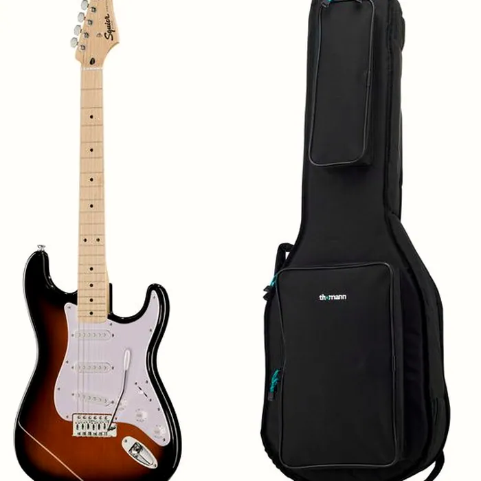 Squier Sonic Strat MN 2TSB Bundle – photo 2