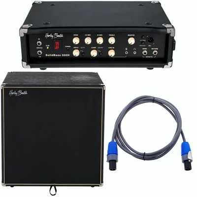 Stack Basse Harley Benton SolidBass 300H Bundle