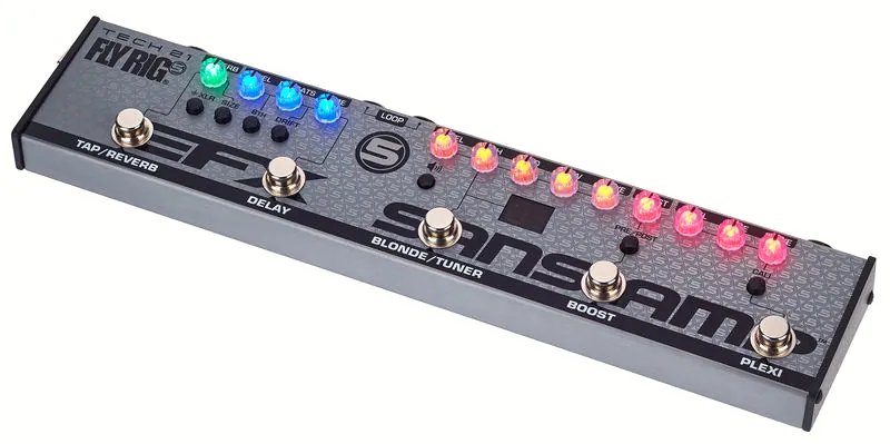 Le préamp pour guitare électrique Tech 21 Fly Rig 5 v2
