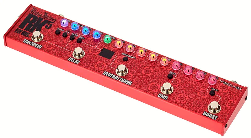 Le préamp pour guitare électrique Tech 21 Fly Rig RK5 v2