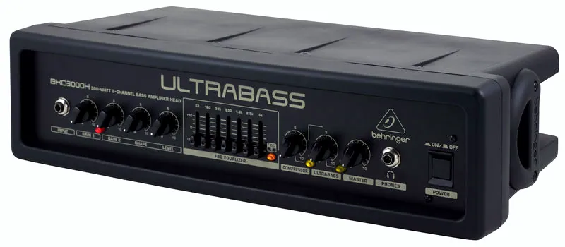 Tête d'ampli basse Behringer Ultrabass BXD3000H