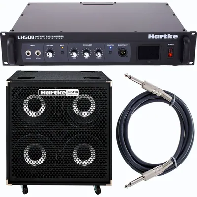 Tête d'ampli basse Hartke LH-500 Bundle