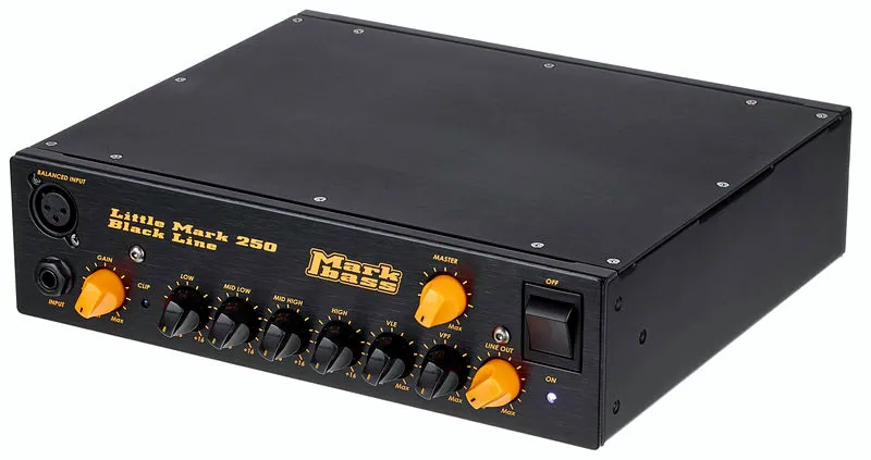 Tête d'ampli basse Markbass Little Mark 250 Black Line