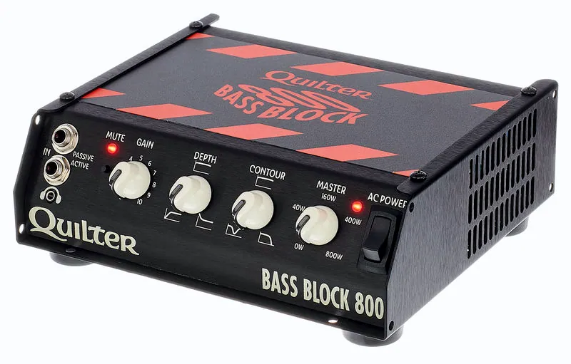 Tête d'ampli basse Quilter Bass Block 800