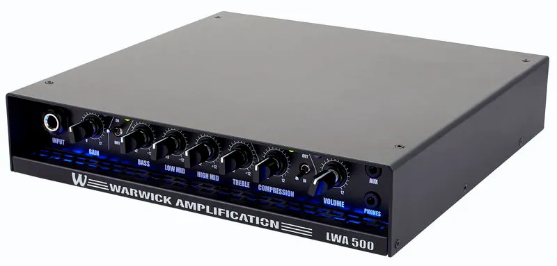 Tête d'ampli basse Warwick LWA 500 Black