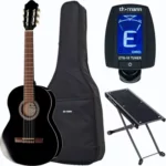 Guitare classique Thomann Classic Guitar 3/4 Blac Bundle | Test, Avis & Comparatif