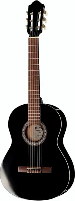 Thomann Classic Guitar 3/4 Black