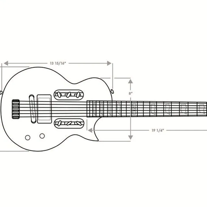 Traveler Guitar LTD EC-1 Vintage Black – photo 11