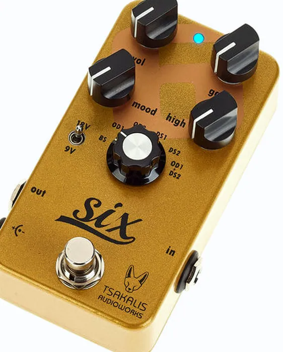 Tsakalis AudioWorks Six Boost/Overdrive/Distortion