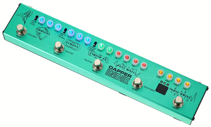 Le préamp pour guitare électrique Valeton Dapper Indie